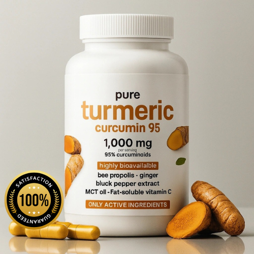 Turmeric Curcumin 95 - Bienestar real, desde la raíz de la cúrcuma