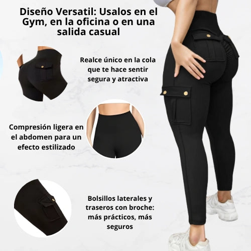 Leggins Cargo Levanta Cola