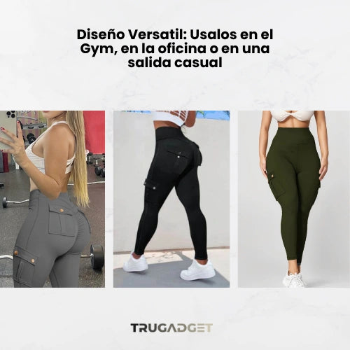 Leggins Cargo Levanta Cola
