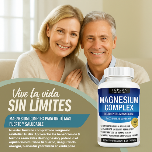 Magnesium Complex – Energía, calma y descanso en un solo suplemento