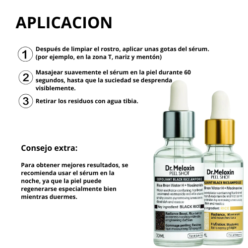 Sérum Exfoliante de Arroz – Limpieza Profunda y Brillo Natural en tu Piel