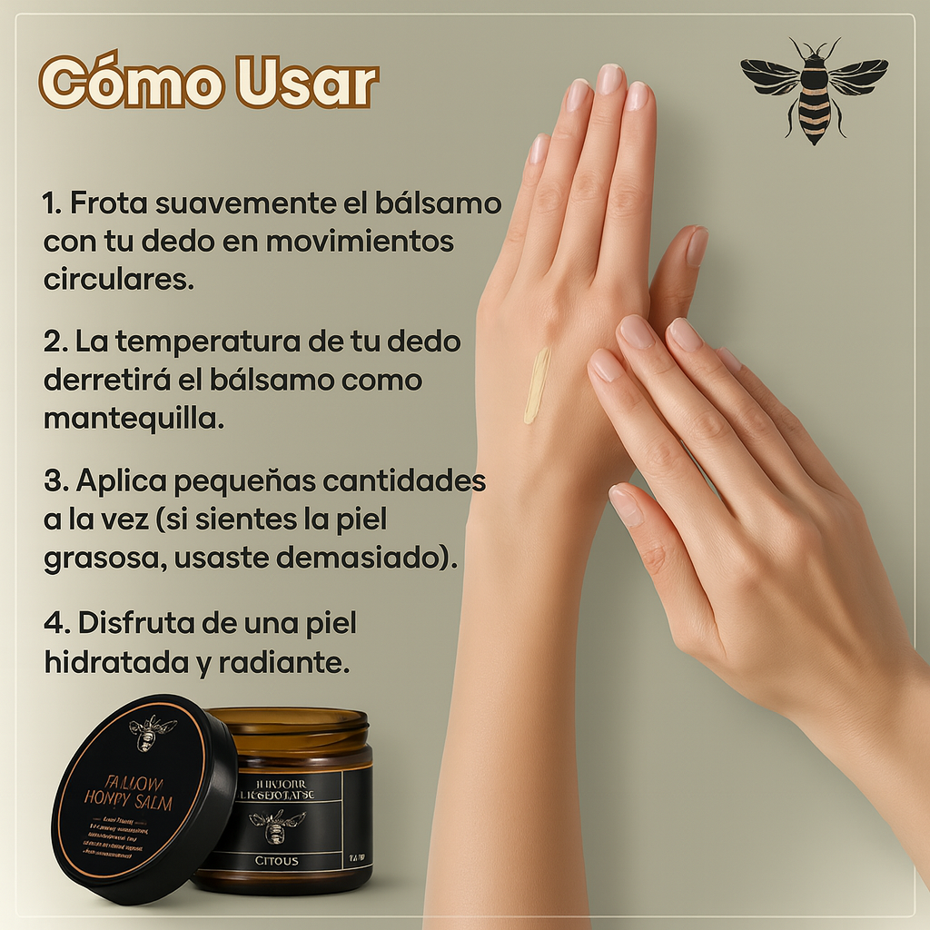Balsamo De Miel Hidratante – Nutrición natural que transforma tu piel