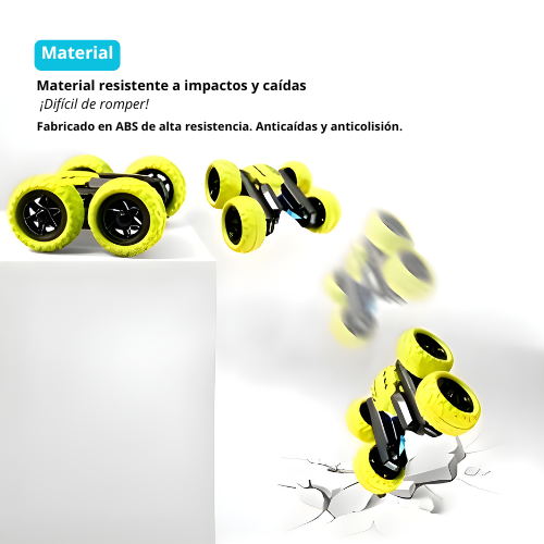 Carro Acrobático Tornado 360° + Helicóptero GRATIS 🚁