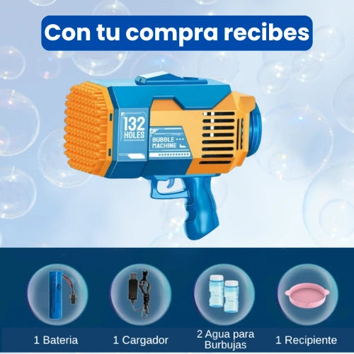 BubbleMaxx Gun™ 132 Agujeros- Oferta 50% Off