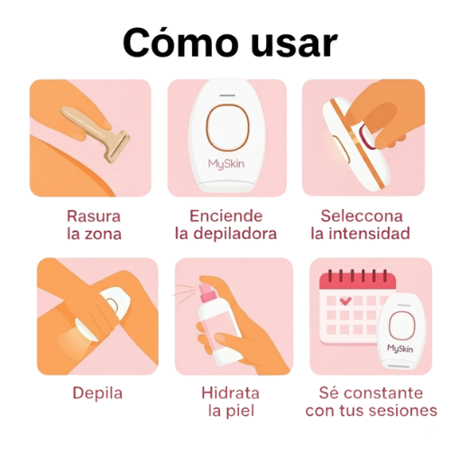 Depilador Láser Portátil: tecnología IPL para una piel suave todo el año