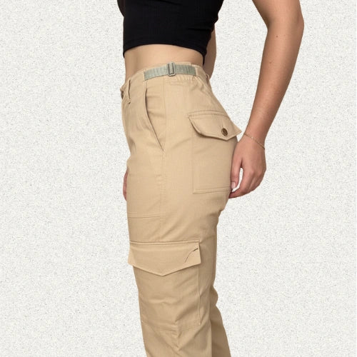 Pantalon Cargo Dama Ajustable