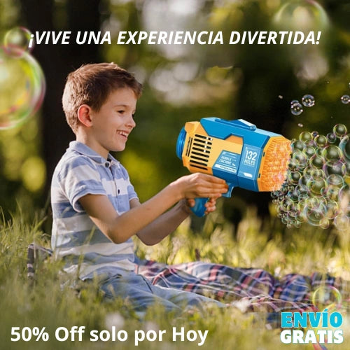 BubbleMaxx Gun™ 132 Agujeros- Oferta 50% Off